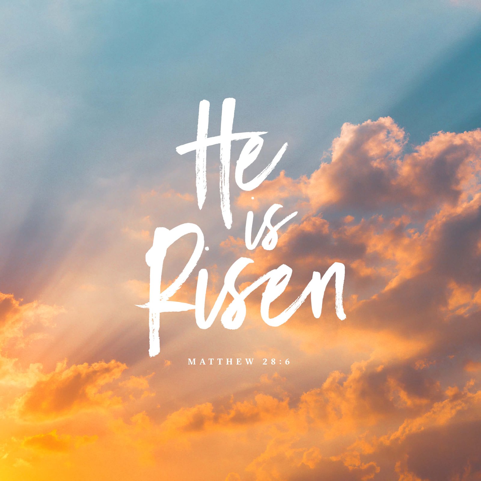 He is risen he is risen